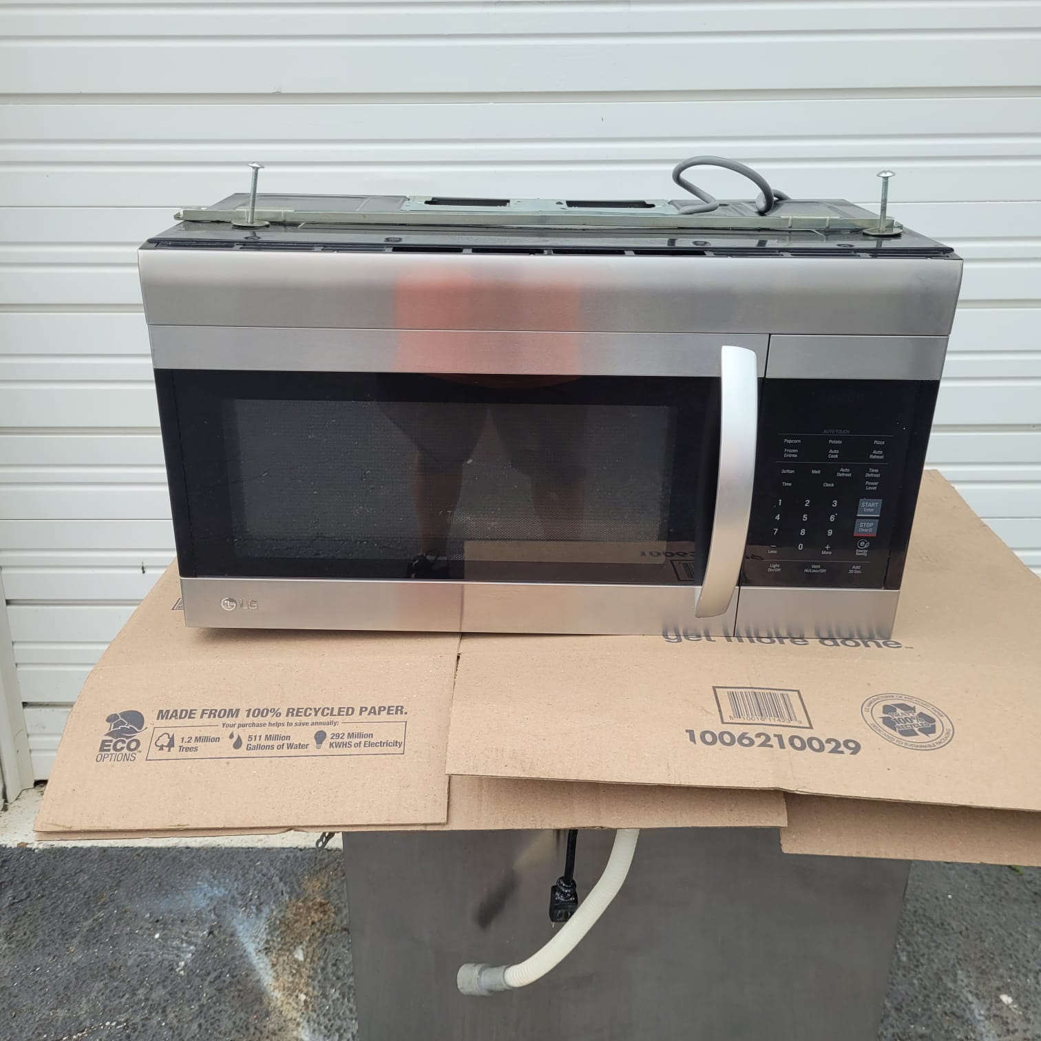 LG Stainless Steel Over-the-Range Microwave LG Stainless Steel Over-the-Range Microwave